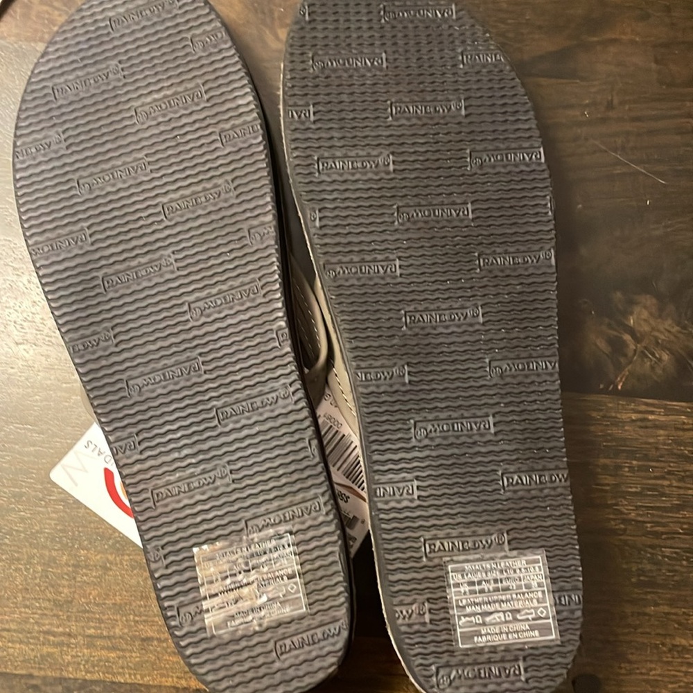 Rainbow narrow strap flip flops-color is grey - Picture 4 of 5
